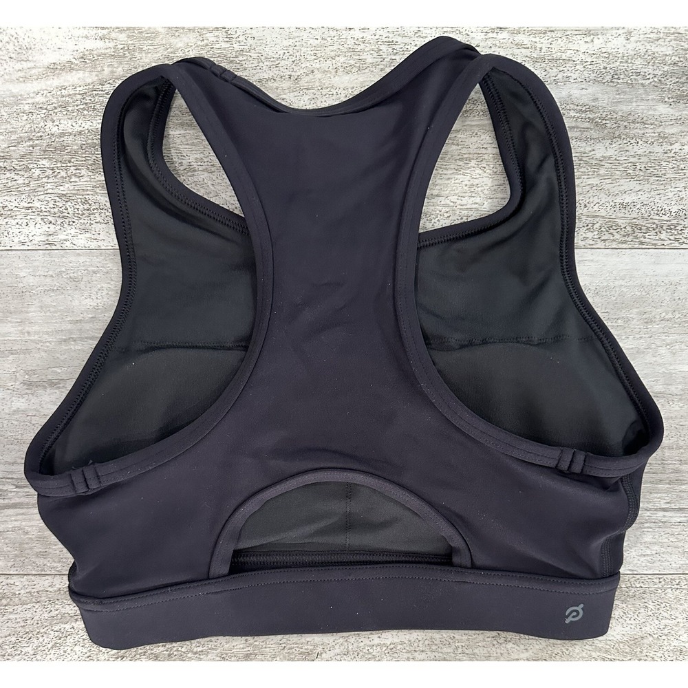 Peloton SU221 Pace High Neck Bra Black Size Small Brand New - Picture 3 of 5